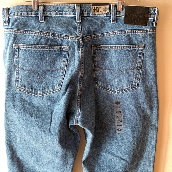 Harley-Davidson Other - Harley-Davidson heavyweight traditional Fit Blue Jeans. NWT, Sz 42